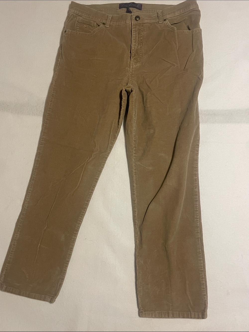 Women’s Corduroy Pants in Brown - Classic Straight Fit Gloria Vanderbilt 16